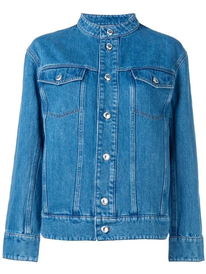 A.p.c. Slim-fit Denim Jacket - Blue