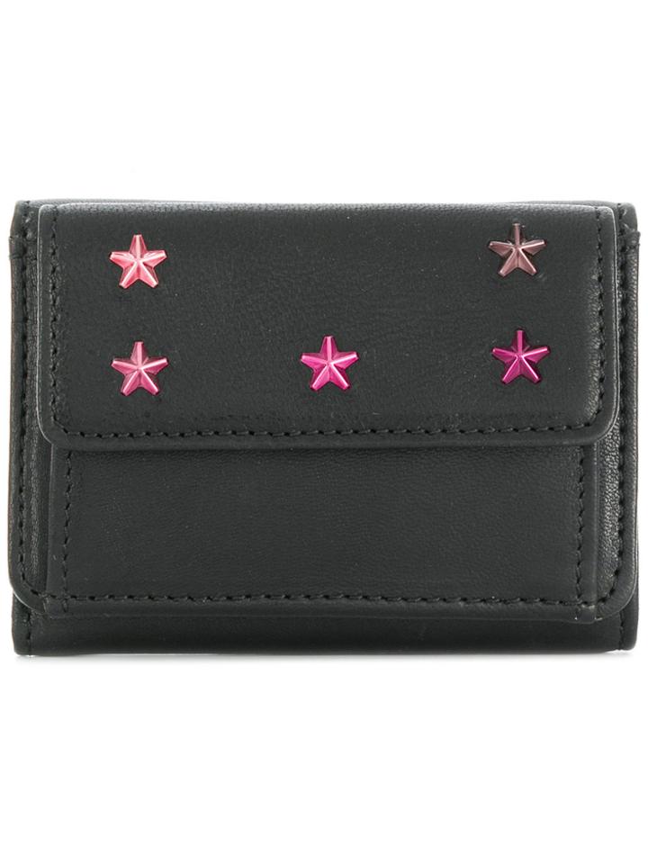 Jimmy Choo Nemo Star Wallet - Black