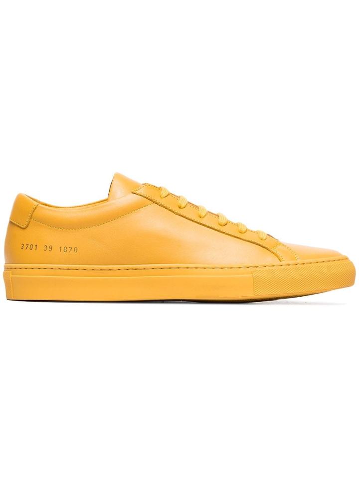 Common Projects Achilles Low-top Sneakers - Yellow & Orange