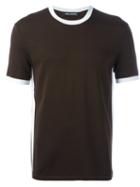 Neil Barrett Contrast Collar T-shirt