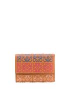 Loewe Repeat Tri-fold Wallet - Brown