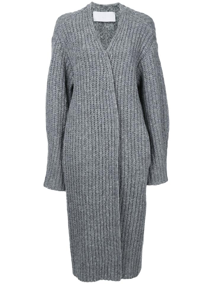 Rito Knitted Cardigan - Grey
