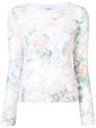 Dondup Floral Print Sweater - White