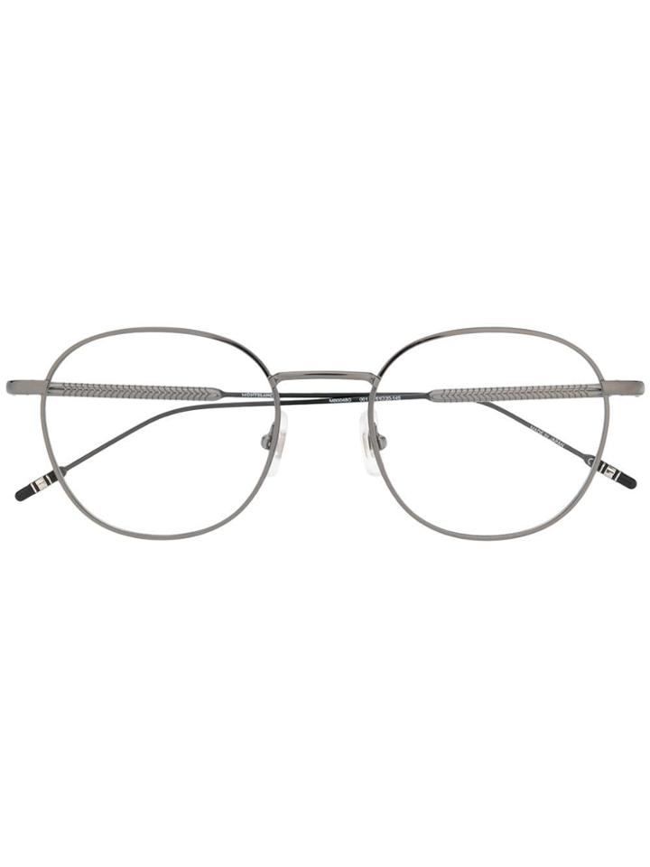 Montblanc Round Frame Glasses - Black