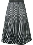 Paskal 3-d Print Skirt - Black
