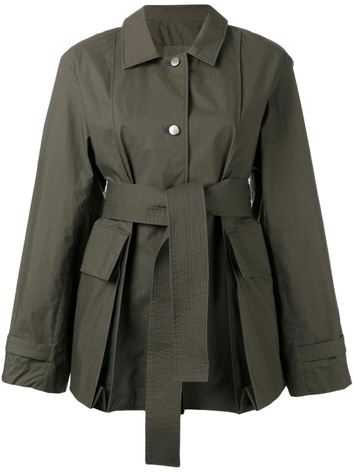 Lemaire - Oversized Pocket Jacket - Women - Cotton - 34, Grey, Cotton