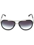 Dita Eyewear Aviator Sunglasses, Men's, Black, Pvc/titanium
