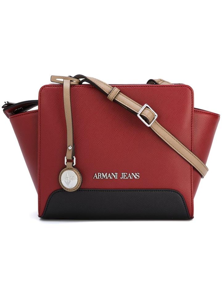 Armani Jeans Top Zipped Crossbody Bag