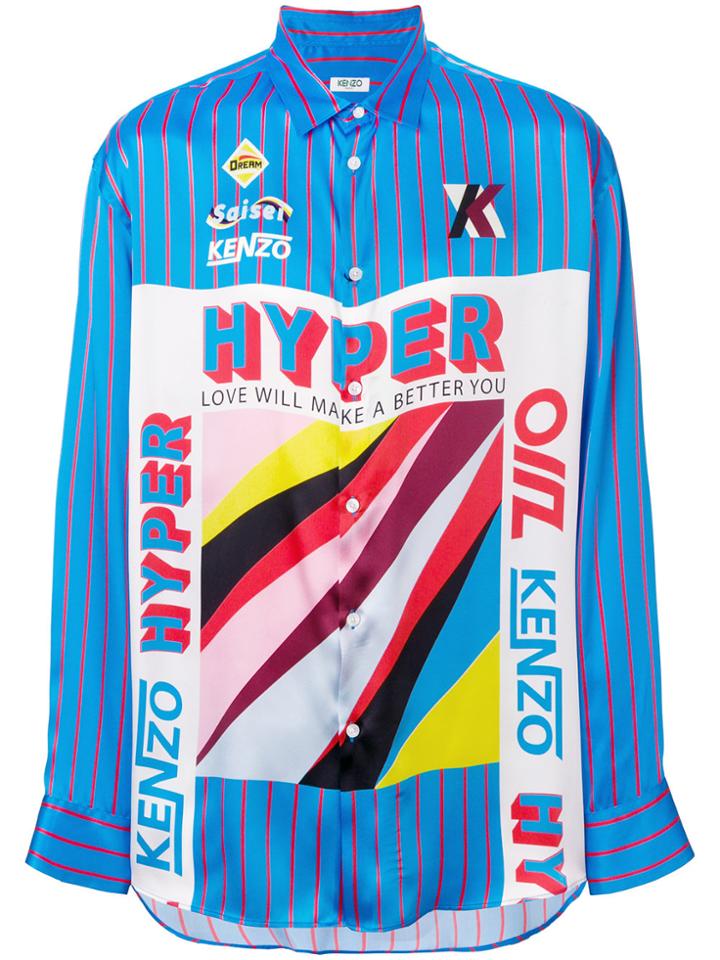 Kenzo Hyper Kenzo Shirt - Blue