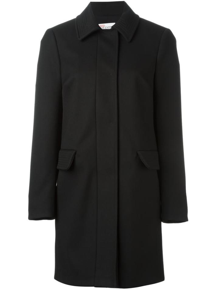 Red Valentino Stitching Detail Coat