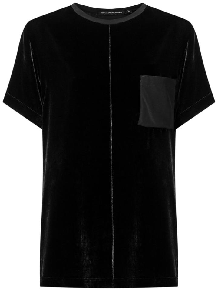 Reinaldo Lourenço - Plush Top - Women - Viscose - 40, Black, Viscose