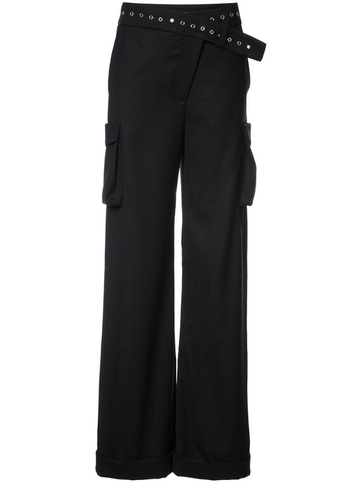 Monse Tuxedo Cargo Trousers - Black
