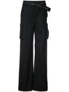 Monse Tuxedo Cargo Trousers - Black