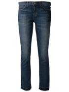 Current/elliott 'the Cropped Straight' Jeans - Blue