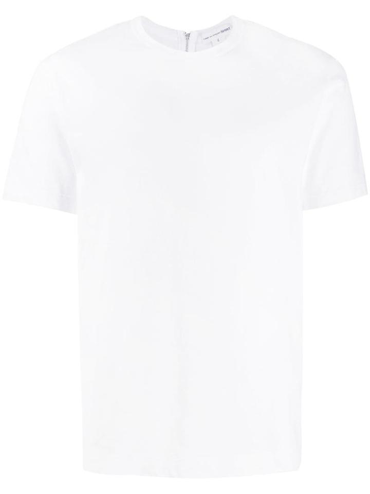 Comme Des Garçons Shirt Zip T-shirt - White