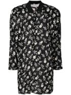 Versace Pre-owned Floral Printed Shirt - Black