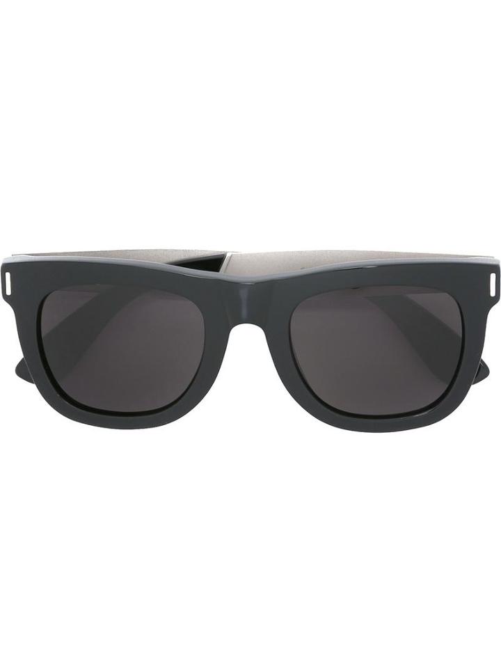 Retrosuperfuture 'ciccio Francis Saldatura' Sunglasses, Adult Unisex, Black, Acetate