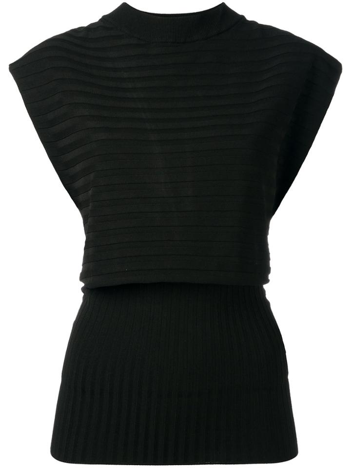 Erika Cavallini Easter Knitted Blouse - Black