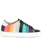 Paul Smith Artist Stripe 'basso' Sneakers - Multicolour