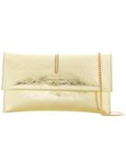 Patrizia Pepe Envelope Clutch - Metallic