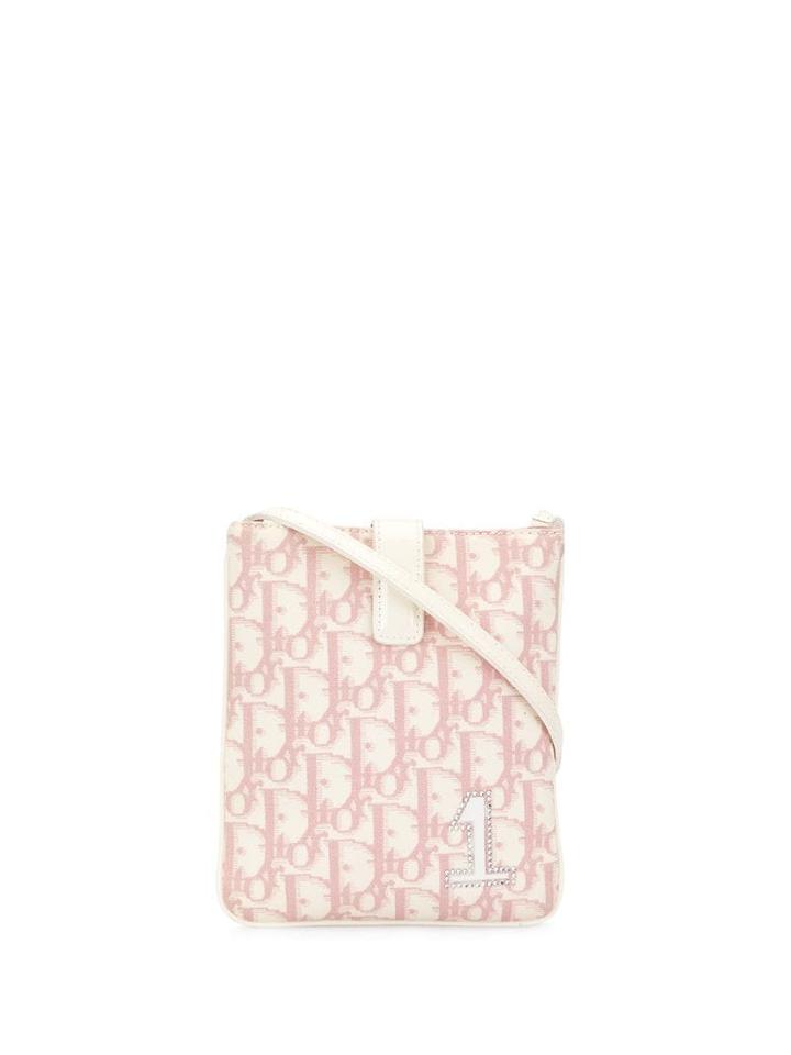 Christian Dior Pre-owned Trotter Shoulder Bag - Pink