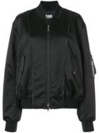 Karl Lagerfeld Bomber Jacket - Black