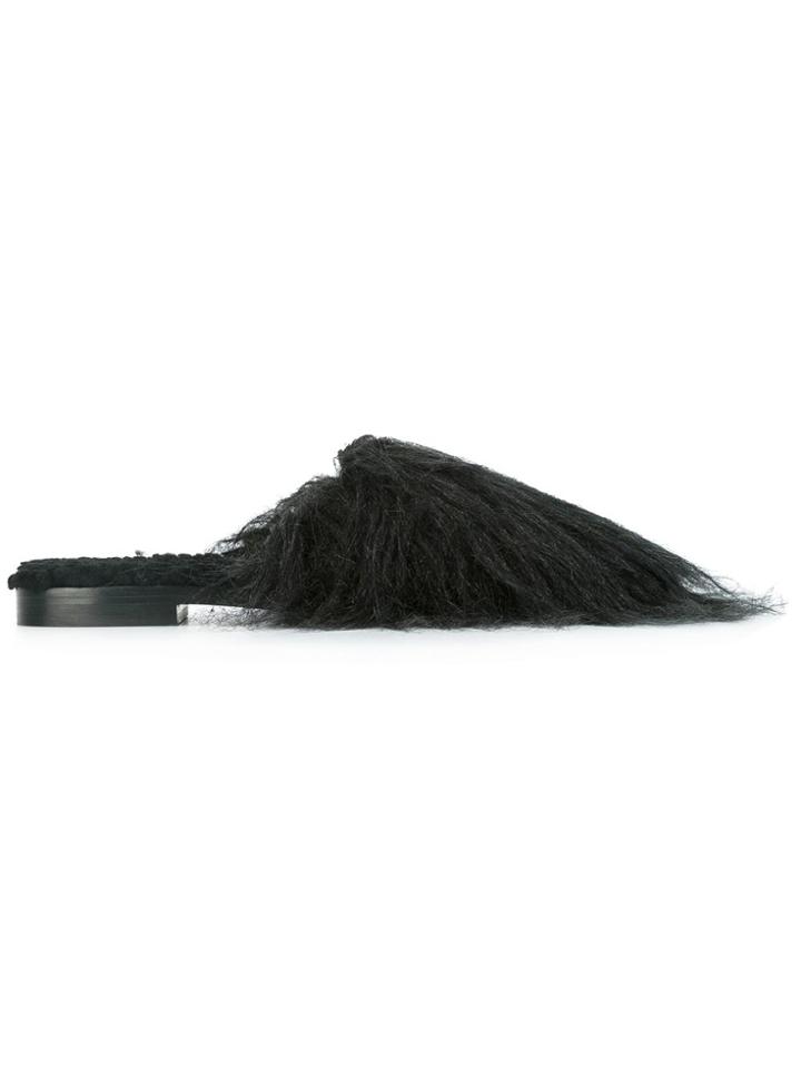 Avec Modération 'aspen Mongolia' Sliders - Black