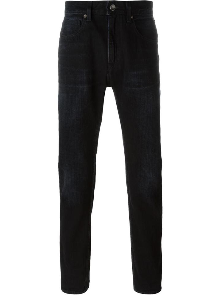 Levi S: Made & Crafted Tack Slim Noon Day Jeans, Men's, Size: 34, Black, Cotton/spandex/elastane