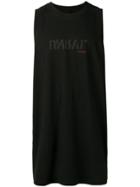 Unravel Project Oversized Tank Top - Black