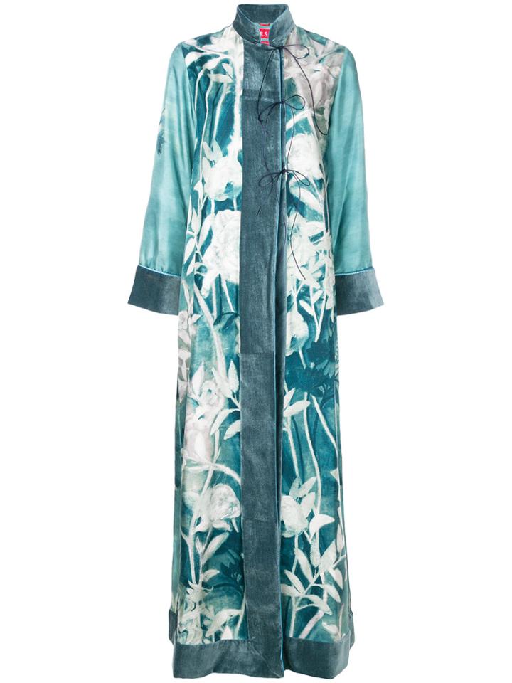F.r.s For Restless Sleepers Euribia Dress - Blue