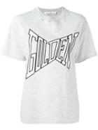 Golden Goose Deluxe Brand - Logo Print T-shirt - Women - Cotton/nylon - L, Grey, Cotton/nylon