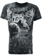 Diesel 't-diego-dh' T-shirt, Men's, Size: Medium, Black, Cotton/polyester