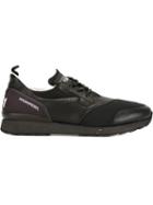 Hogan Rebel Lace-up Sneakers, Men's, Size: 10.5, Black, Calf Leather/nylon/rubber