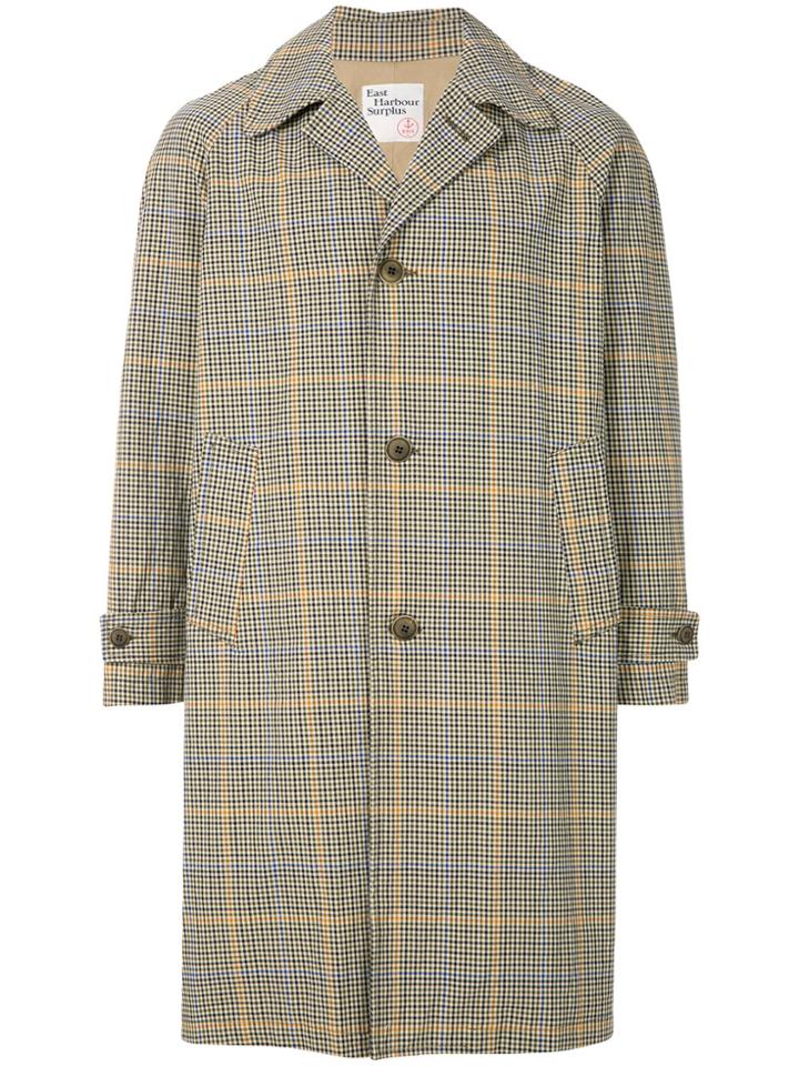 East Harbour Surplus Boxy Checked Jacket - Multicolour