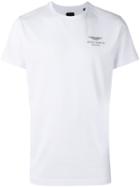 Hackett Chest Print T-shirt, Men's, Size: Large, White, Cotton