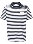 Calvin Klein Relaxed Stripe T-shirt - Blue