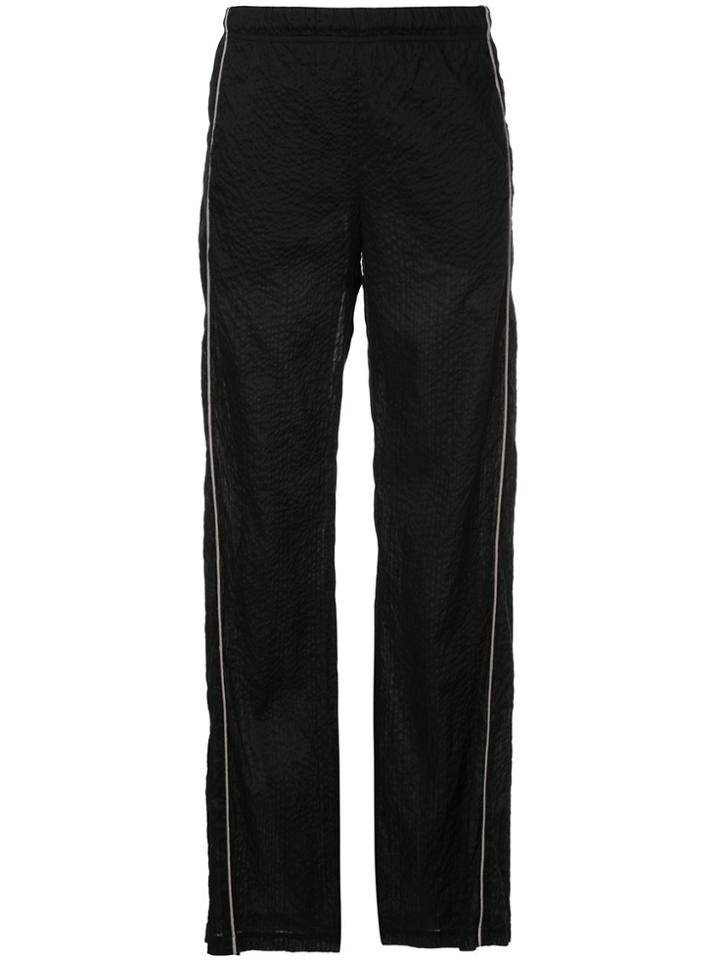 Zambesi Loose Fit Pajama-style Pants - Black