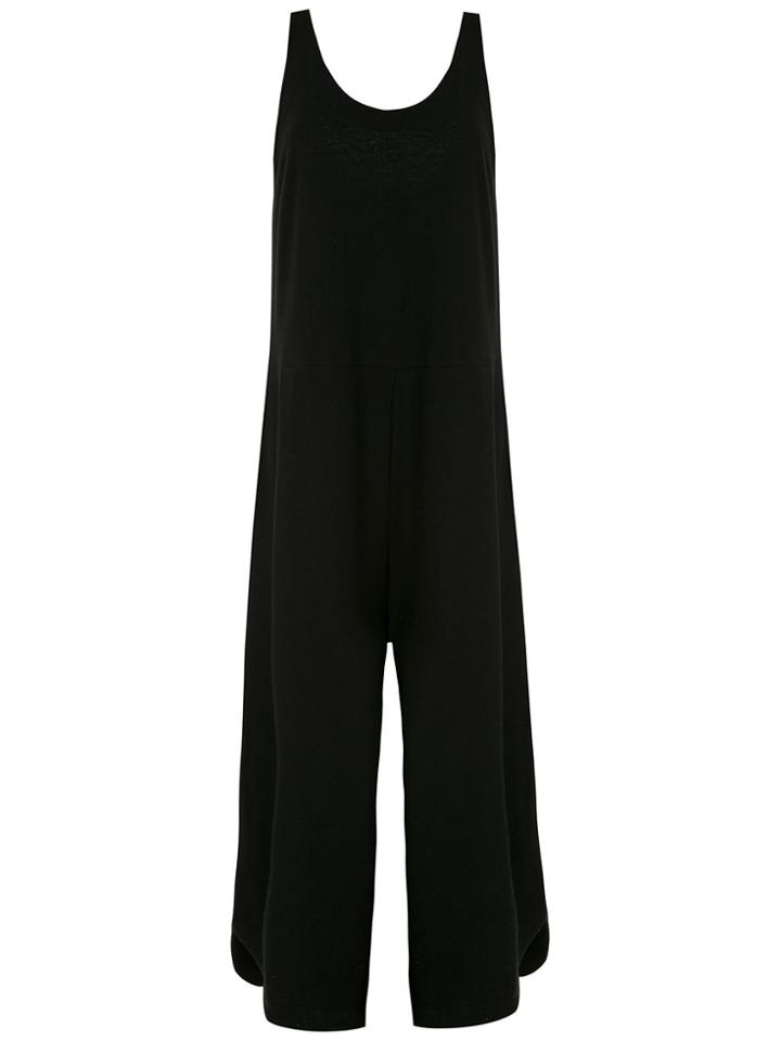 Osklen Eco Open Side Jumpsuit - Black