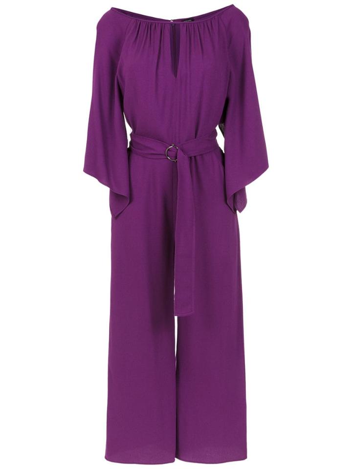 Tufi Duek Cropped Jumpsuit - Purple