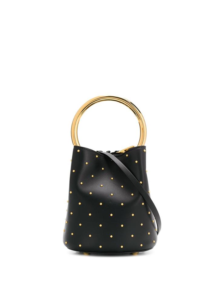 Marni Panier Micro-stud Bucket Bag - Black