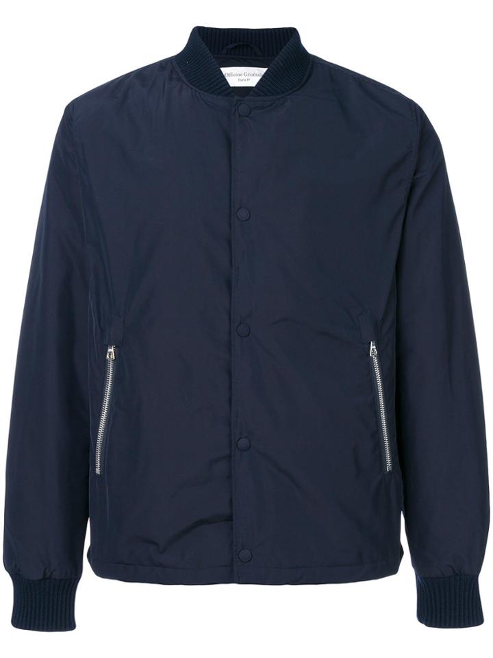 Officine Generale Stan Bomber Jacket - Blue