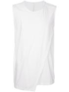 Forme D'expression - Layered Tank Top - Men - Cotton/linen/flax - S, White, Cotton/linen/flax