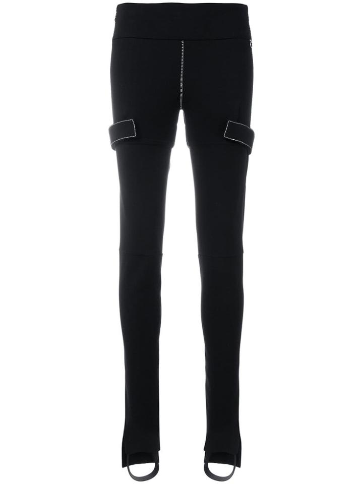 1017 Alyx 9sm Strap Detail Leggings - Black