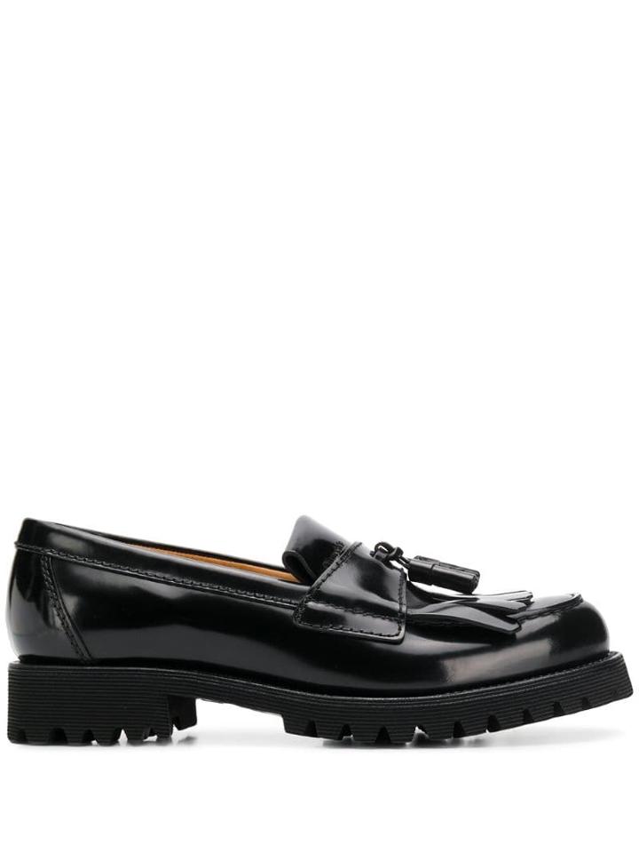 Church's Oreham Fringed Loafers - Black