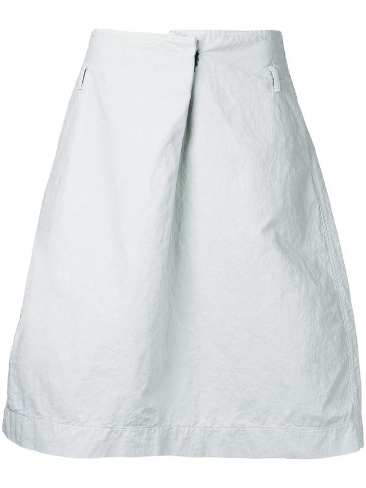 Album Di Famiglia Midi A-line Skirt - Grey