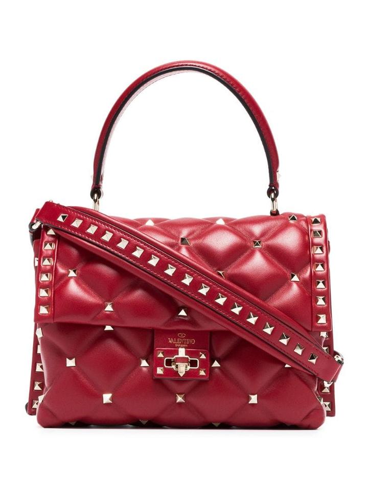 Valentino Valentino Garavani Candystud Tote Bag - Red