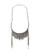 Emanuele Bicocchi Swarovski Crystal Chain 'fringe' Headband - Metallic