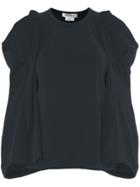 Comme Des Garçons Structured Sleeves Blouse - Black