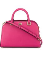 Dolce & Gabbana Bowling Tote Bag, Women's, Pink/purple, Calf Leather