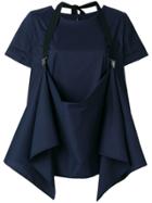Pierantoniogaspari Short Sleeved Blouse - Blue